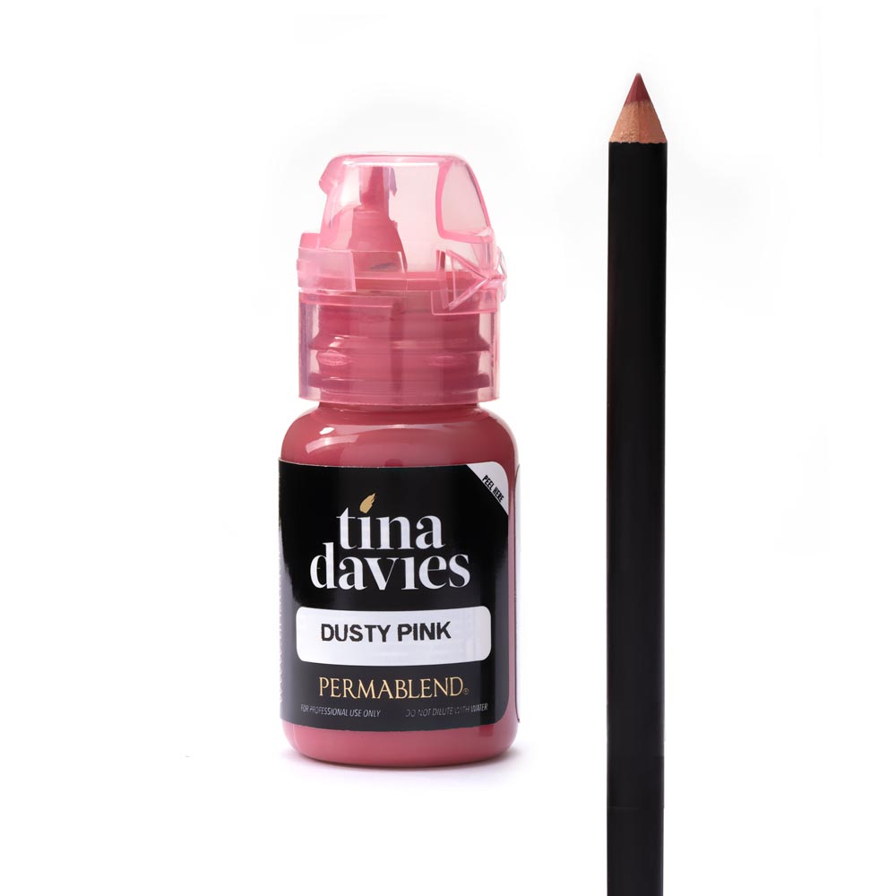 Tina Davies Lip Duo  — Perma Blend — Dusty Pink