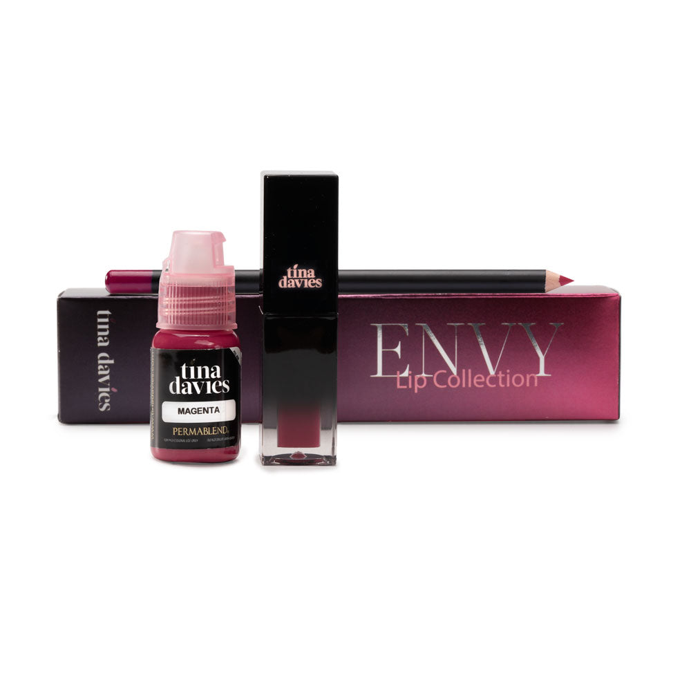 Tina Davies Lip Trio  — Perma Blend — Magenta