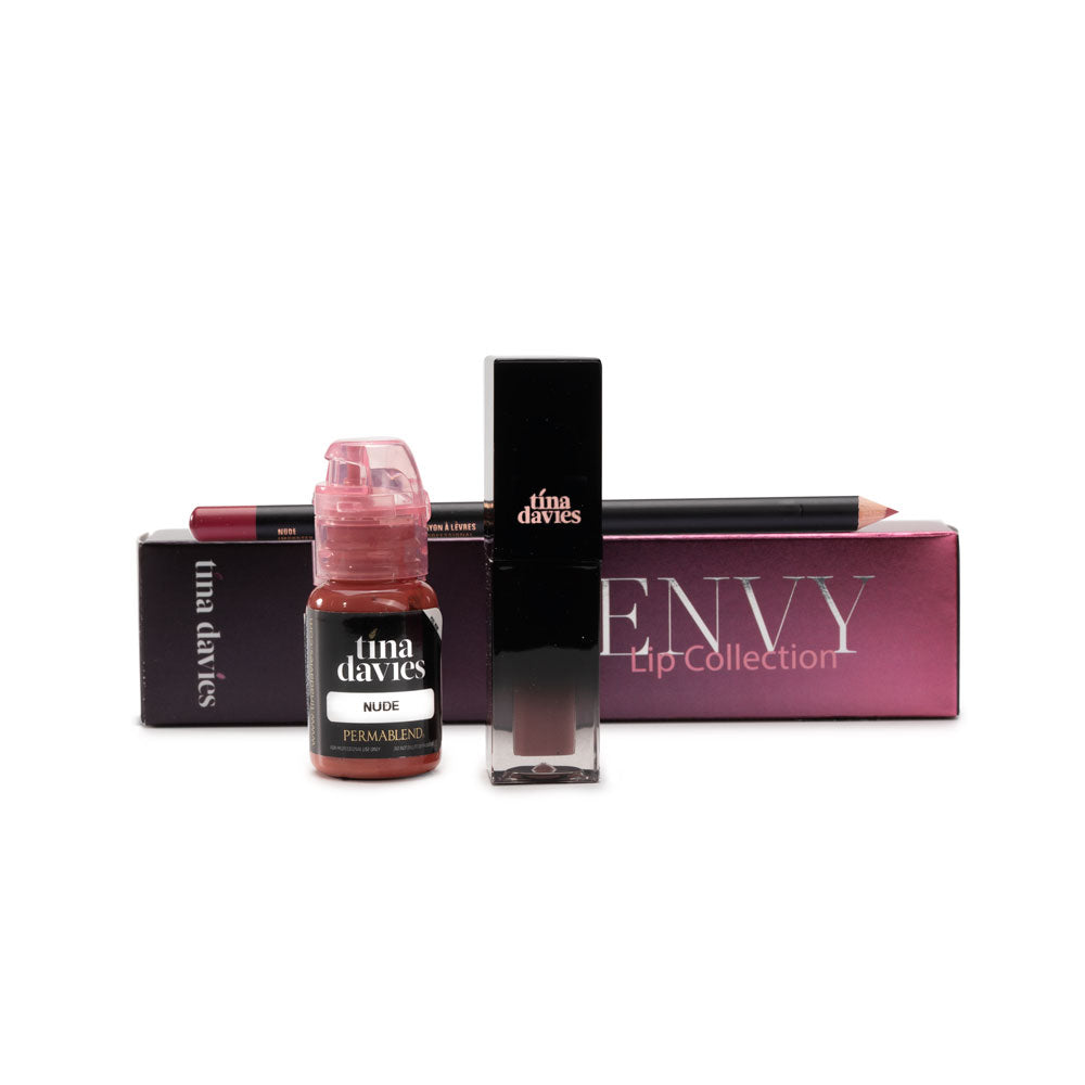 Tina Davies Lip Trio  — Perma Blend — Nude