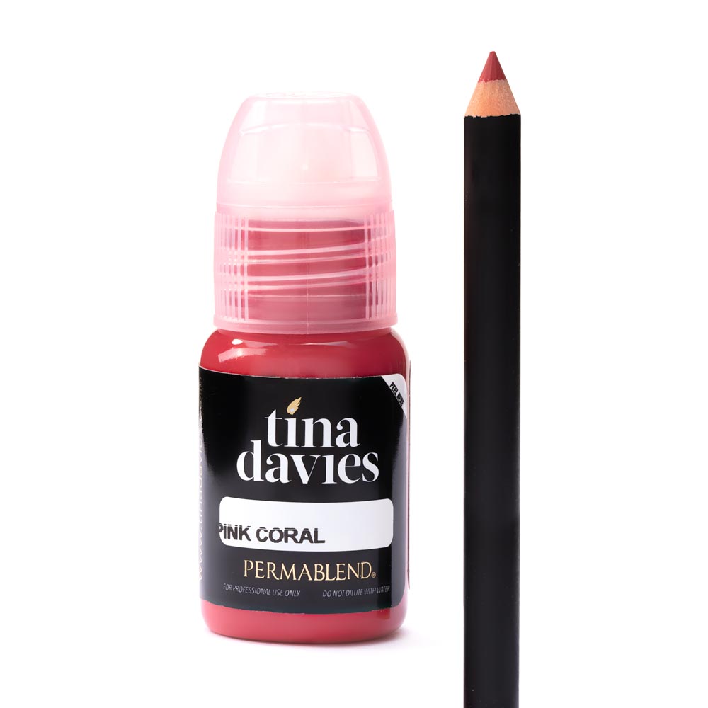 Tina Davies Lip Duo  — Perma Blend — Pink Coral