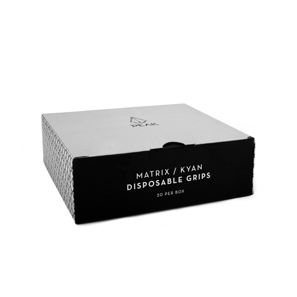 Peak Disposable 1.25” Cartridge Grips for Matrix or Kyan Pen — Box of 20