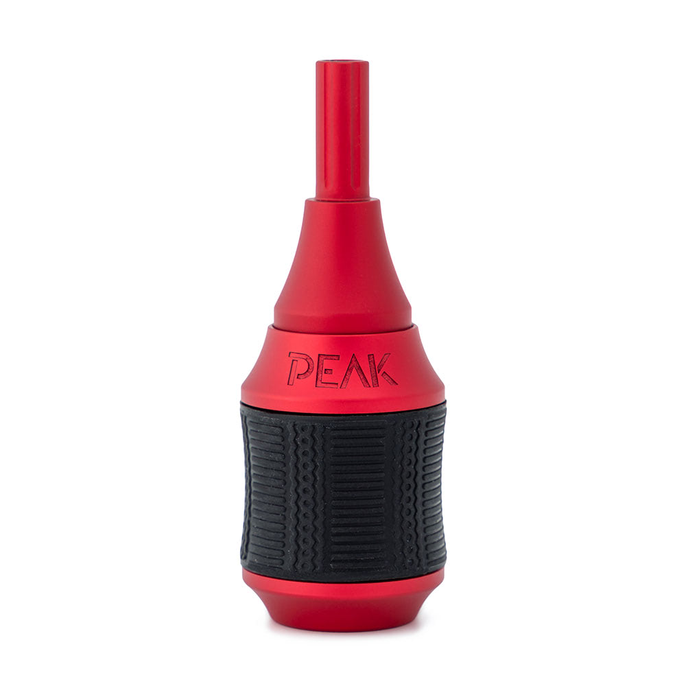 Peak Natron Aluminum 30mm Adjustable Cartridge Grip — Red