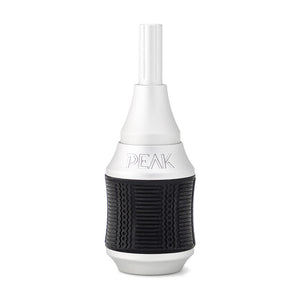Peak Natron Aluminum 30mm Adjustable Cartridge Grip — Silver - Painful Pleasures
