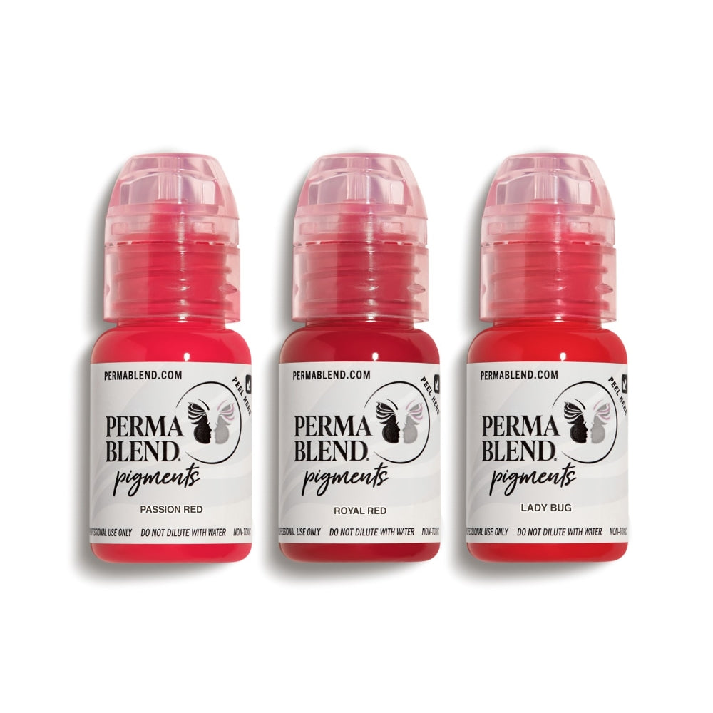 Red Lip Mini Set – Perma Blend – 3 1/2oz Bottles