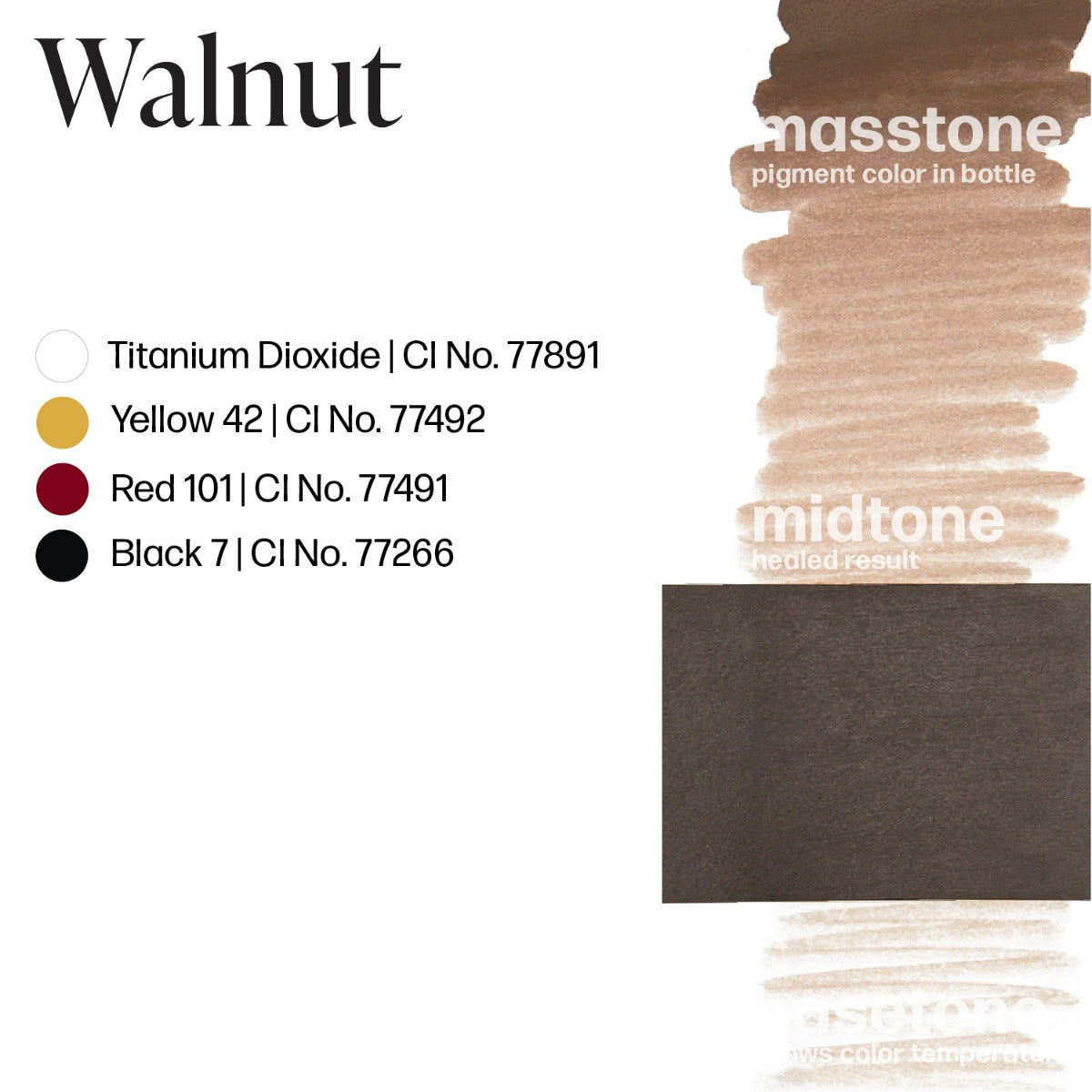 Walnut — Perma Blend — Pick Size