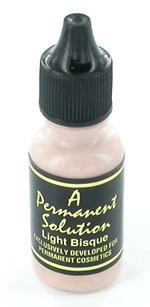 Permanent Solution Cosmetic Tattoo Permanent Makeup Ink - Price Per 1/2oz Bottle