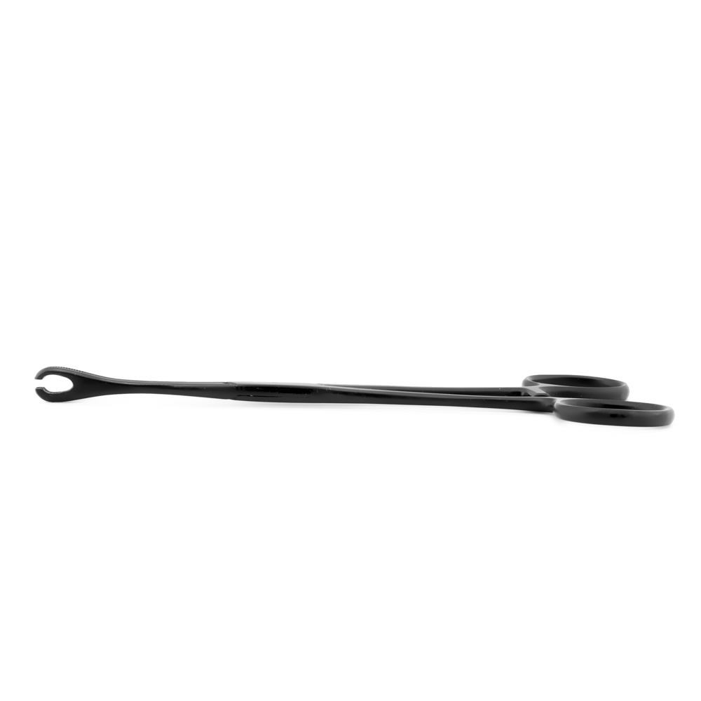 Slotted Mini Forester (Sponge) 6.5” Forceps – Black Oxide Coated