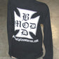 LONG SLEEVE T SHIRT Black  Shirt Painful Pleasures Bod Mod Design