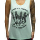 InkAddict Women's Flock Together Mint Muscle Tank