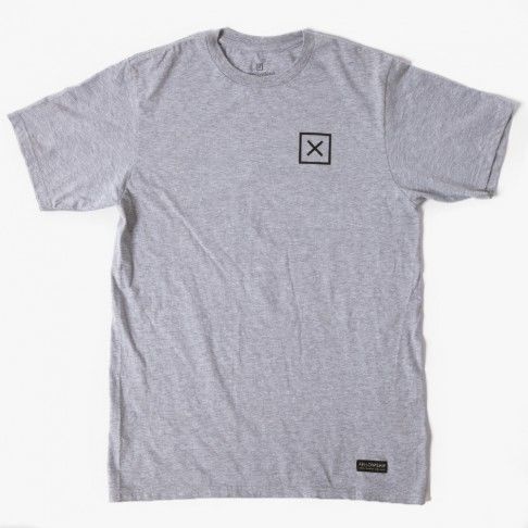 Fellowship Supply Co. Ship Men’s Gray Tee Front View