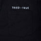 Fellowship Supply Co. Tried and True Men’s Black Pocket Tee Pocket