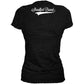 SFB Four Letter Word Women’s Black Tee Back