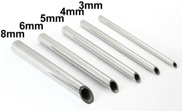 Stainless Steel Receiving Tube Box for Body Piercing Needles