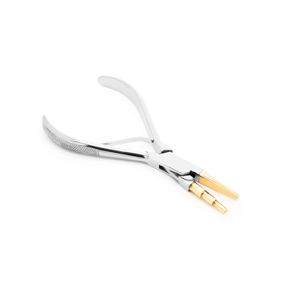 Brass Tip Nose Ring Pliers - Bend the Perfect Nose Screw Every Time