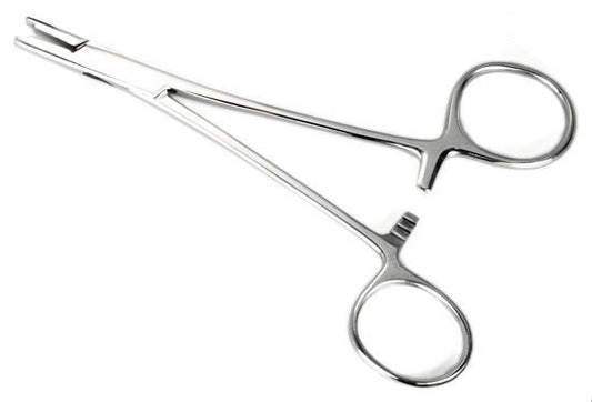 MicroDermal Surface Anchor ABSOLUTE BEST Forceps 5" long with 3mm Jaws