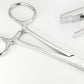 Body Jewelry Forceps 5" long with 5mm Jaws - Great for MicroDermal Insertion