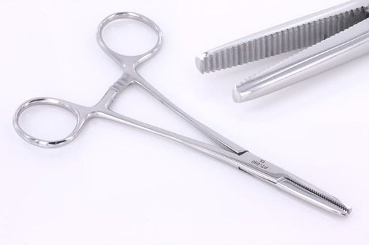 Flat Nose 6” Hemostat Steel Forceps by Shawn O’Hare