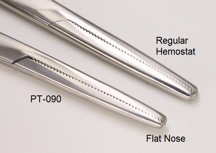 Flat Nose 6” Hemostat Steel Forceps by Shawn O’Hare