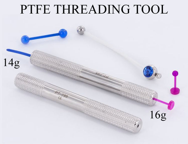 Body jewelry tightening tool secure threaded ends ear piercing tools 316L  stainless steel