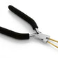 Bail Forming Pliers 5-3/4", with Brass Tips and Black Grip