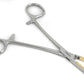Dermal Anchor Locking Forceps 5.5" with Brass Tips