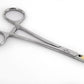 Dermal Anchor Locking Forceps 5.5" with Brass Tips