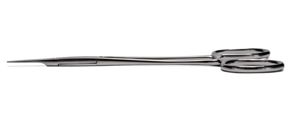 5” Stainless Steel Straight Flat Tip Mosquito Forceps 2