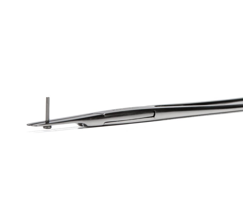 5” Stainless Steel Straight Flat Tip Mosquito Forceps Tip