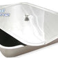 Stainless Steel Medical Tray with Cover for Tattoos and Piercings