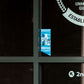 Recovery Sold Here Window Cling with Water Background on Display