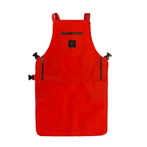 Knife & Flag Non-Porous Core Apron — Red — Minor Blemish - Painful Pleasures