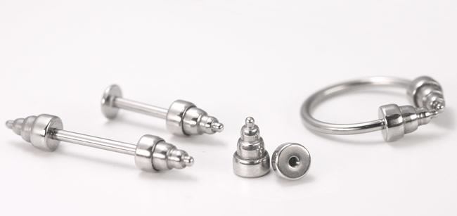 16g Externally Threaded Replacement PYRAMID ENDS