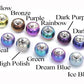 14g Externally Threaded Titanium Jeweled Ball - 4mm or 5mm - Price Per 1