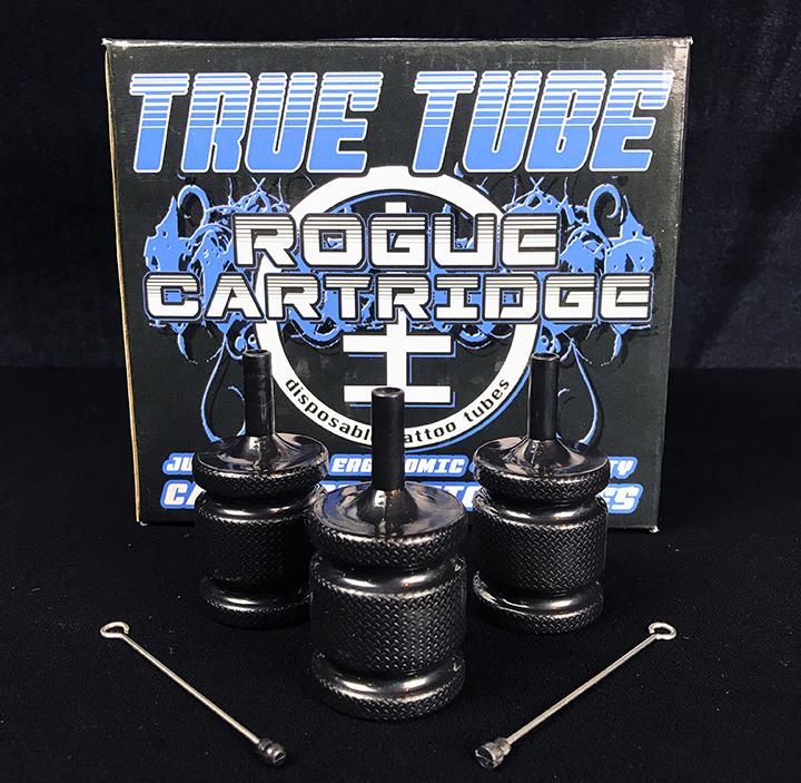 True Rogue Disposable Cartridge Tube Grips — Packaging and Plunger Bars