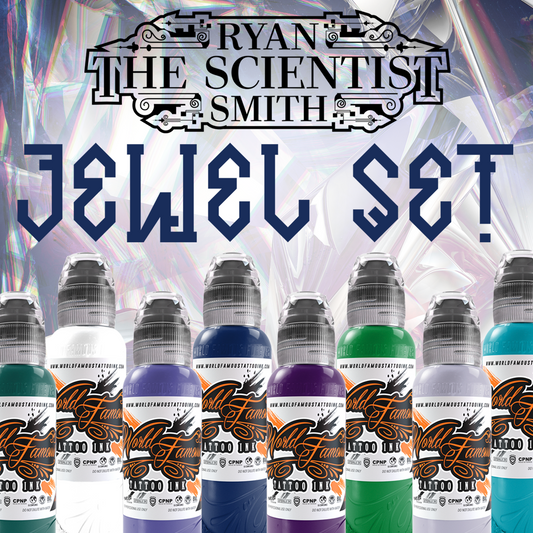Ryan Smith Jewel Set — World Famous Tattoo Ink — Pick Size