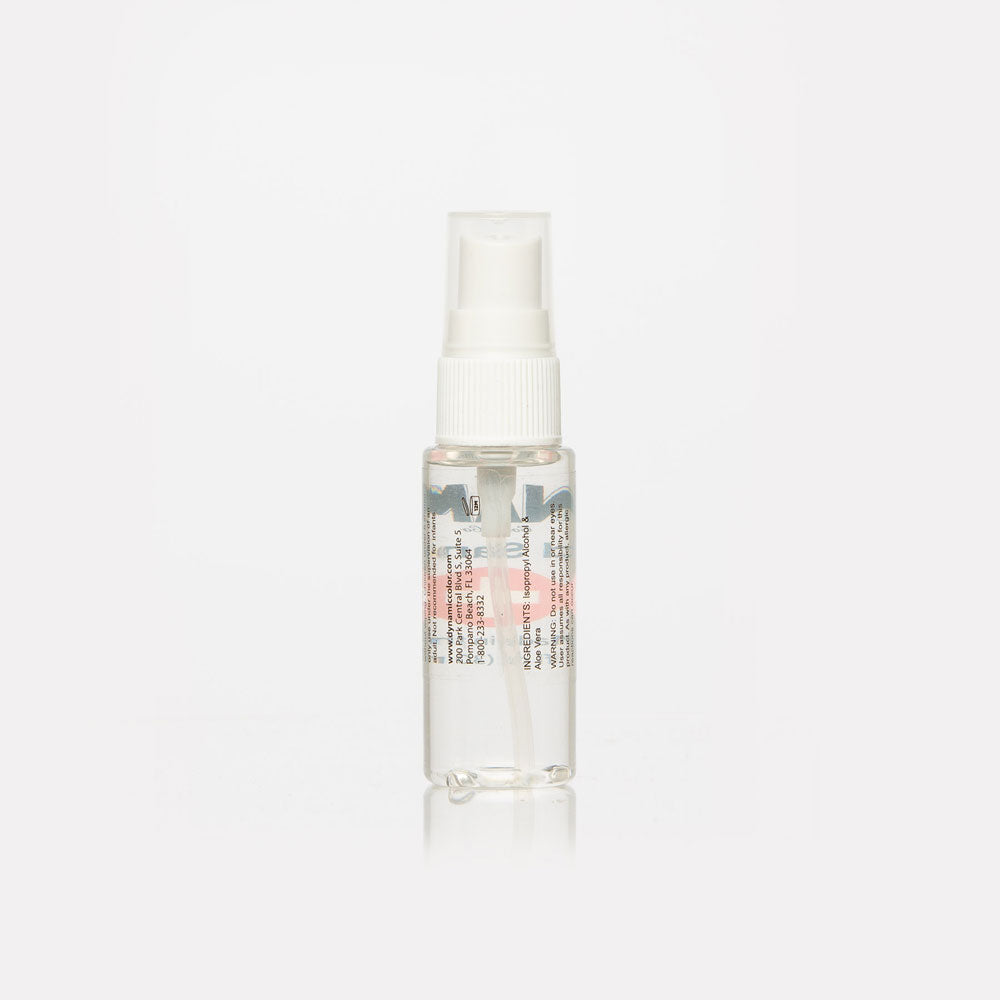 Dynamic Hand Sanitizer — 1oz Spray Bottle (side)