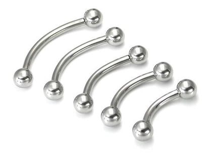 10g Internal Steel Bent Barbell — Price Per 1 - Painful Pleasures