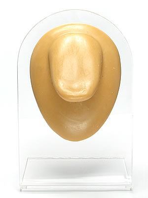 Tongue Silicone Body Bit  Display — Version 1 — Tan