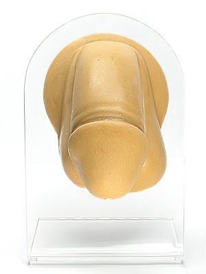 Silicone Penis Display - Tan Body Bit Version 1