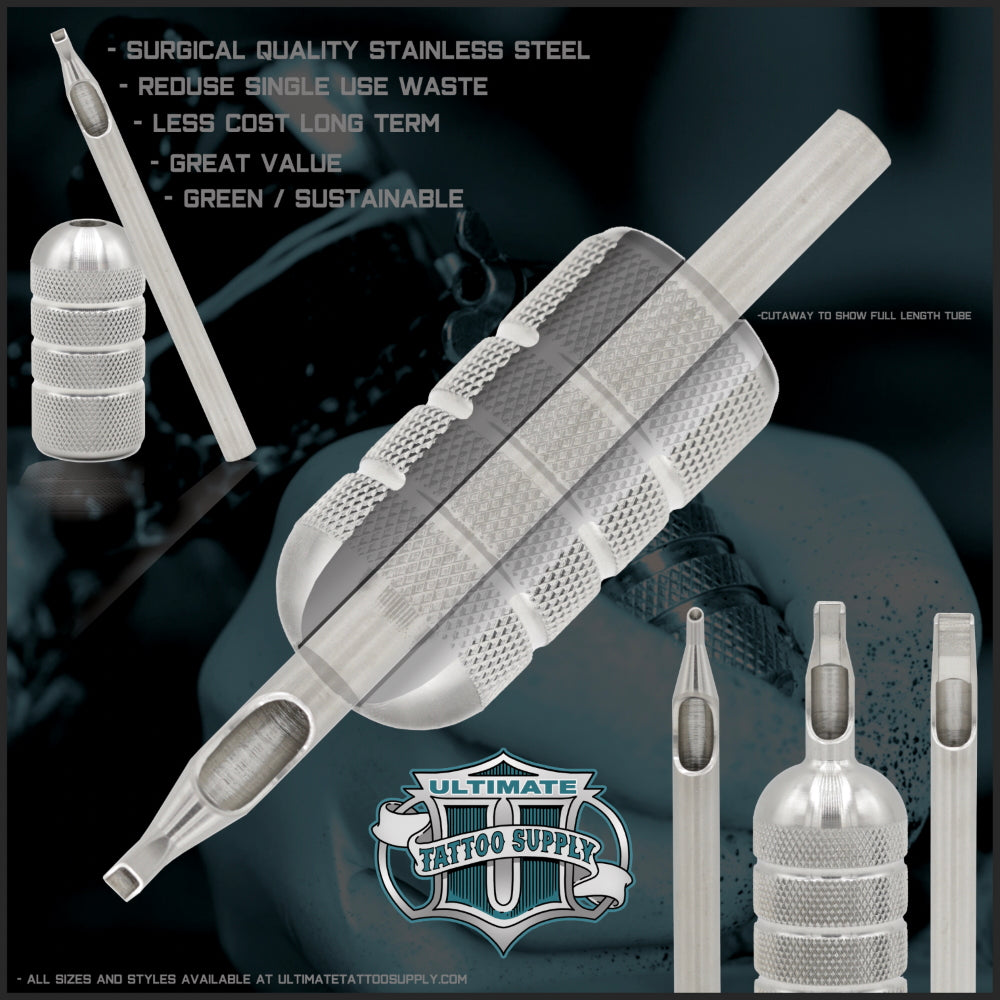 Sure Shot Steel Tube and Tip Combo — 7 Mag Bugpin Open