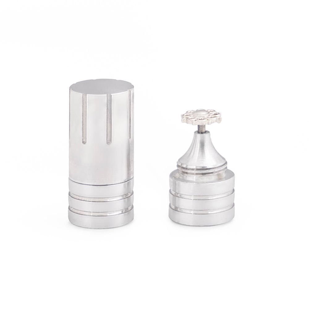 Internal 1.2mm Aluminum Magnetic Body Jewelry Holder — Price Per 1