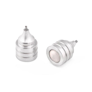 Internal 0.9mm Aluminum Magnetic Body Jewelry Holder — Price Per 1 - Painful Pleasures
