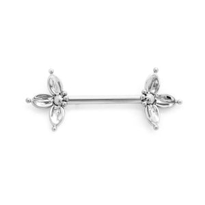 Tilum 14g 9/16” Galium Titanium Threadless Nipple Barbell - Painful Pleasures