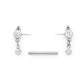 Tilum 14g 9/16” Simple Dangle Jewel Titanium Threadless Nipple Barbell