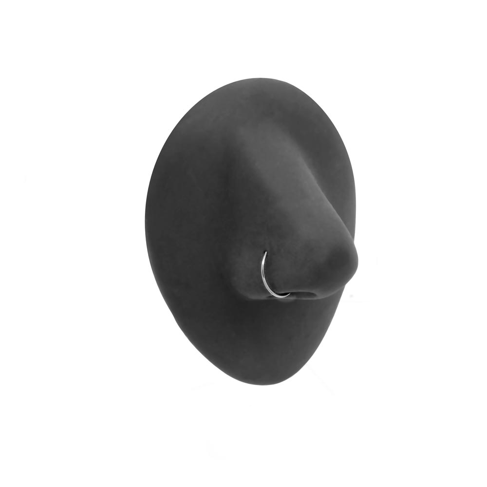 Tilum 20g Titanium Nostril D-Ring - Price Per 1