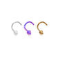 18g Titanium Cone Nose Screw