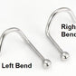 20g Steel Nostril BALL Jewelry - Nose Screw