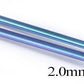 Tilum 18g Bezel Set Jewel Titanium Fishtail Nostril Jewelry - Price Per 1