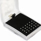 18g Nose Bone 24pcs of CZ in a Display Box