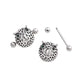 14g Owl Dome Nipple Shield Jewelry — Price Per 1